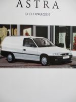 Opel Astra F Lieferwagen 44kw 52kw +1.7D 50kw Katalog Februar 1995+Preise