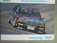 Bilstein racing 1993 Kalender AMG Mercedes Benz W201+Peugeot 905 Monza +Lancia Delta Integrale +Biela Porsche 964