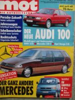 mot 1/1990 VW T4 Caravelle Spezialtest,BMW M3 E30 Sport Evolution,