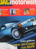 ADAC motorwelt 3/1999 BMW 3er Coupé E46, Vergleichstes Audi A4 1.8 vs. Vectra 1.8,