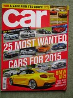 car 11/2014 BMW M2 F87,Lexus RCF,TTS vs. Alfa4C vs. Cayman GTS,Aston Martin V12 Vantage S Roadster,Mini Cooper SD 5-door
