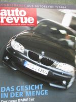 auto revue 7/2004 BMW Einser Reihe Sonderdruck Vorstellung 116i 120i 118d 120d E87