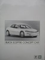 Buick Sceptre Concept Car Presseinformation +Fotos 9/1993