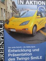 Greenpeace Twingo SmILE Zeitschrift Sonderpublikation