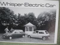 Whisper Electric Car Dänemark Hersteller Englisch Prospektblatt