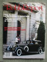 Robb Report The Magazine for Connoisseurs 12/1984 Mercedes Benz 500SEC BB Convertible,