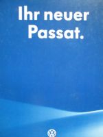 VW Passat Limousine Typ3B Vorstellung Buch 1996