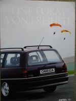 Opel Omega A Caravan 24V +Kadett E Caravan Club +Cabrio Edition September 1990