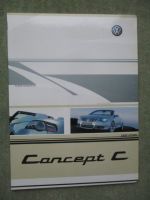 VW Concept C Deep Storm Presseinformation Cabriolet Genf Automobilsalon 2004 März 2004