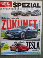 auto motor & sport Spezial Innovation Issue Taycan +Ioniq5 +Audi Q4 e-tron, Tesla