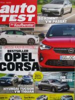 auto test 4/2021 Opel Mokka, Audi e-tron GT, Tucson vs. Tiguan TDI,Countryman vs. GLA,Opel Crossland vs. Puma vs.Stonic