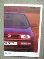 VW Vento CL GL GT GTD +VR6 Katalog August 1994