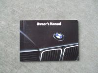 BMW 735i 735iL 750iL E32 Owners Manual US April 1989