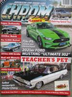 Chrom & Flammen 5/2021 Mustang Ulitmate 302,62er Chevy, 72er AMC Javelin,40 Jahre DeLorean,59er El Camino