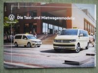 VW Caddy +T6.1 Taxi- und Mietwagenmodelle Katalog +Preisliste November 2019