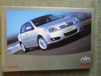 Toyota Corolla (E12) Pressemappe +Fotos +CD Juni 2004