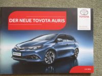 Toyota Auris Pressemappe 5-türer +Touring Sports Juni 2015 +Stick