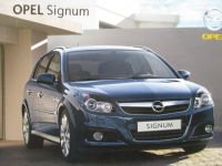 Opel Signum Katalog +Edition Plus +Business +Preislisten Juni 2007