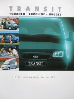 Ford Transit Tourneo Euroline Nugget Katalog August 1998