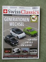 SwissClassics Revue 3/2021 VW Golf ty17 vs. ID.3 vs. VW Käfer, Alpine A310,Kaufberatung Jaguar E-Type,