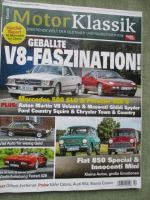 Motor Klassik 10/2021 Ferrari 328, Opel Senator A +Monza,Fiat 850 Special +Innocenti Mini,500SLC R107 vs. 928S