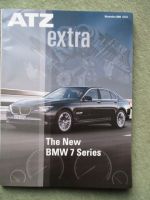 ATZ extra BMW 7 Series F01 F02 +Poster November 2008 Englisch