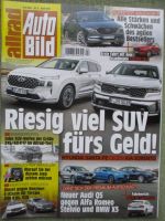 Auto Bild allrad 4/2021 Audi Q5 Sportback40TDI,Kia Sorento 2.2 CRDI AWD vs. Hyundai Santa Fe 2.2CRDI 4WD,Toyota Highlander