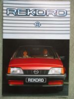 Opel Rekord E +Caravan Berlina CD 66kw 55kw 74kw 81kw +2.3D 52kw Katalog Februar 1984