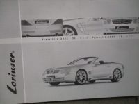 Lorinser Mercedes Benz SL R230 preisliste 2005