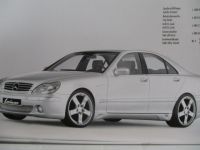 Lorinser Mercedes Benz S-Klasse W220 Modellpflege +Preisliste Deutsch/Englisch