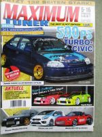 Maximum Tuner 5/2016 Honda Civic, Skyline R32 GT-R,Kia pro_cee´t GT,MX-5 ND,Supra,