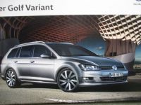 VW Golf VII Typ AU Variant Mai 2015 +R-Line +Preisliste