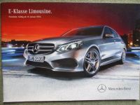 Mercedes Benz E-Klasse Limousine BR212 E200-E500,200CDI-350 BlueTec,220CDI Edition Preise Januar 2013