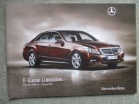 Mercedes Benz E-Klasse Limousine W212 200CDI-350CDi,E20CGI +350CGI,E500,E63 AMG Preise Juli 2010
