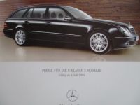 Mercedes Benz E-Klasse T-Modelle W211 220CDI 280CDI 320CDI +E200K-E500,E55 AMG 4.Juli 2005 Preisliste