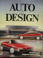 Auto & Design 5/1986 Pininfarina legend and reality,lancia Thema 8.32,Volvo 480,Uno Turbo Diesel