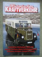 Historischer Kraftverkehr 6/1998 MAN 754 L1, MAN MP von 1939,Klosterfrau Werbezug Melisana