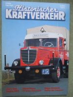 Historischer Kraftverkehr 4/2003 Büssing 8000,75 Jahre Volvo LKW