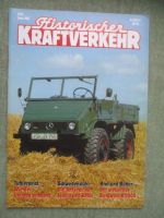 Historischer Kraftverkehr 5/1991 Borgward B2000,Fahrgestell Mercedes Benz Unimog,Schlüter S 900V