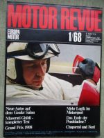 Motor Revue 1/1968 Maserati Ghibli Test,Grand Prix 1908