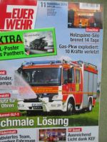 Feuerwehr Magazin 11/2015 TLF 24750 und TLF 4000 auf MAN