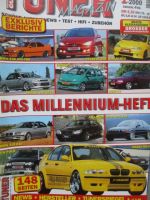 euro tuner magazin 1/2000 BMW 328i E46,Inden S-Klasse 328i E46 coupé,Hamann,VW Polo,Impreza,325tds E36,Punto,Twingo