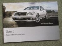 Mercedes Benz Class C W204 Notice d ´utilisation condensée Kurzanleitung Französisch 9/2008