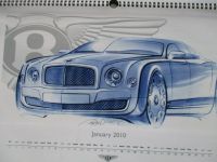 Bentley Kalender 2010 +Continental Super Sports Englisch