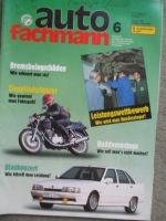 auto fachmann 1/1988 Renault 21 2l Turbo, Honda XBR 500S