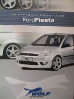 Wolf Ford Fiesta Individualprogramm April 2004 NEU