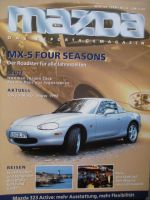 Madza Das Reportagemagazin Winter 1999 MX-5 Four Seasons,323 Active,RX-Evolv