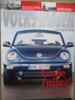 Volkswagen magazin 12/2002 New Beetle Cabriolet,Polo FSi,Motorsport