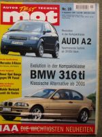 mot 19/1999 Vergleich Opel Omega B 2.2 16V vs. VW Passat 2.3 V5,Chrysler Neon,Mercedes ML270CDI,