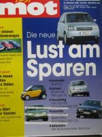 mot 25/1999 Audi A2 1.2TDI,MCC Smart cdi und VW 3L Lupo TDi,VG: Focus 1.8DI vs. A160 CDI vs. Golf4 1.9SDi,